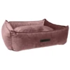 Wooff Mand Cocoon Velours - Hondenmand - 60 X 40 X 18 Cm Roze Small
