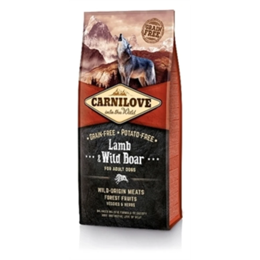 Carnilove Lamb/Wild Boar Adult - Afbeelding 2