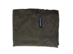 Hoes Hondenbed Chocolade Bruin Ribcord Medium