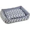 Beeztees Hondenmand ZigZag Blauw 95 X 80 X 25 Cm