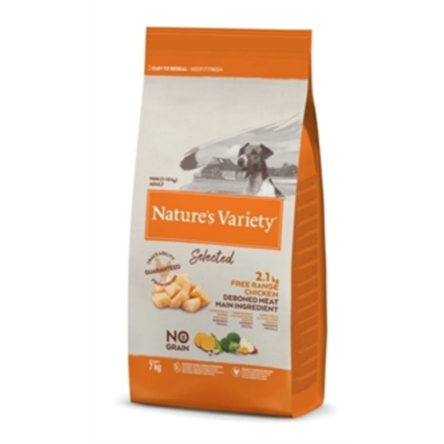 Natures Variety Selected Adult Mini Free Range Chicken 7 KG