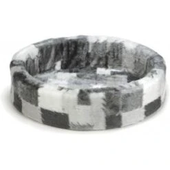 Beeztees Teddy Hondenmand Patch Grijs 60 Cm